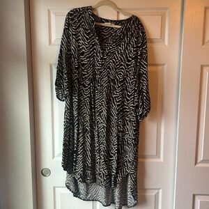 Loralette bohemian peasant dress plus size
